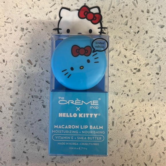 ☀️ 3 / $15 Sale ☀️ The Crème Shop Hello Kitty Macaron Lip Balm Limited Edition - Picture 3 of 7